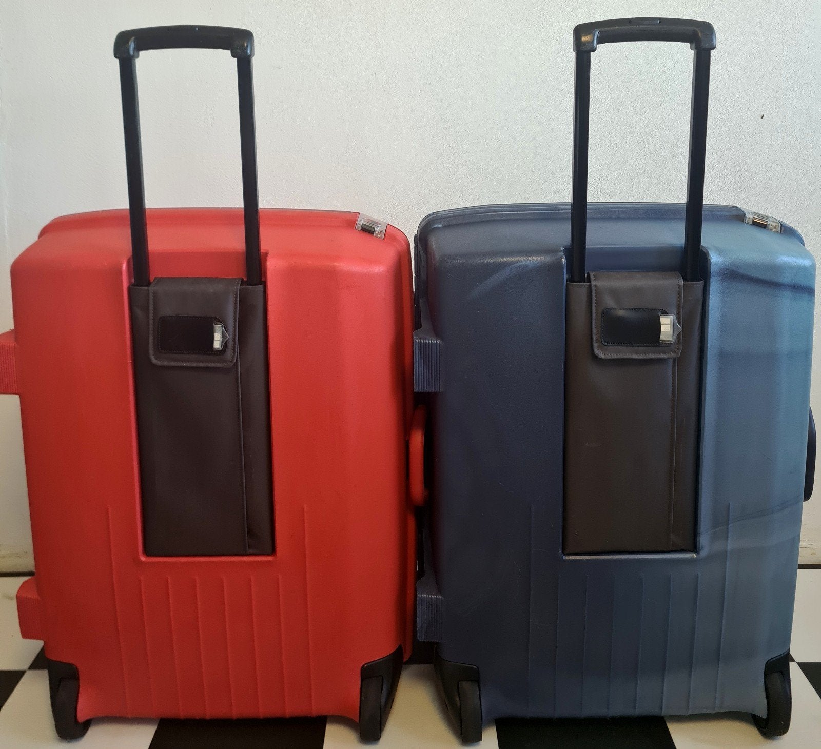 Samsonite Grote koffer Cijfer slot adres label Hardcase, Wieltjes, Hard kunststof, Ophalen of Verzenden, Zo goed als nieuw