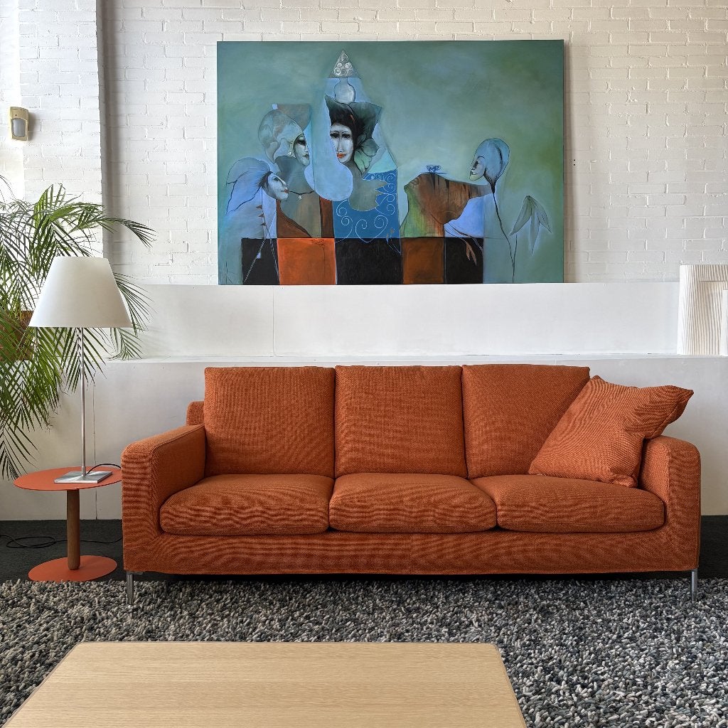 B&B Italia Harry 3-zitsbank (nieuwprijs: €5.295,-), Ophalen, Doetinchem, Overige materialen, Driepersoons
