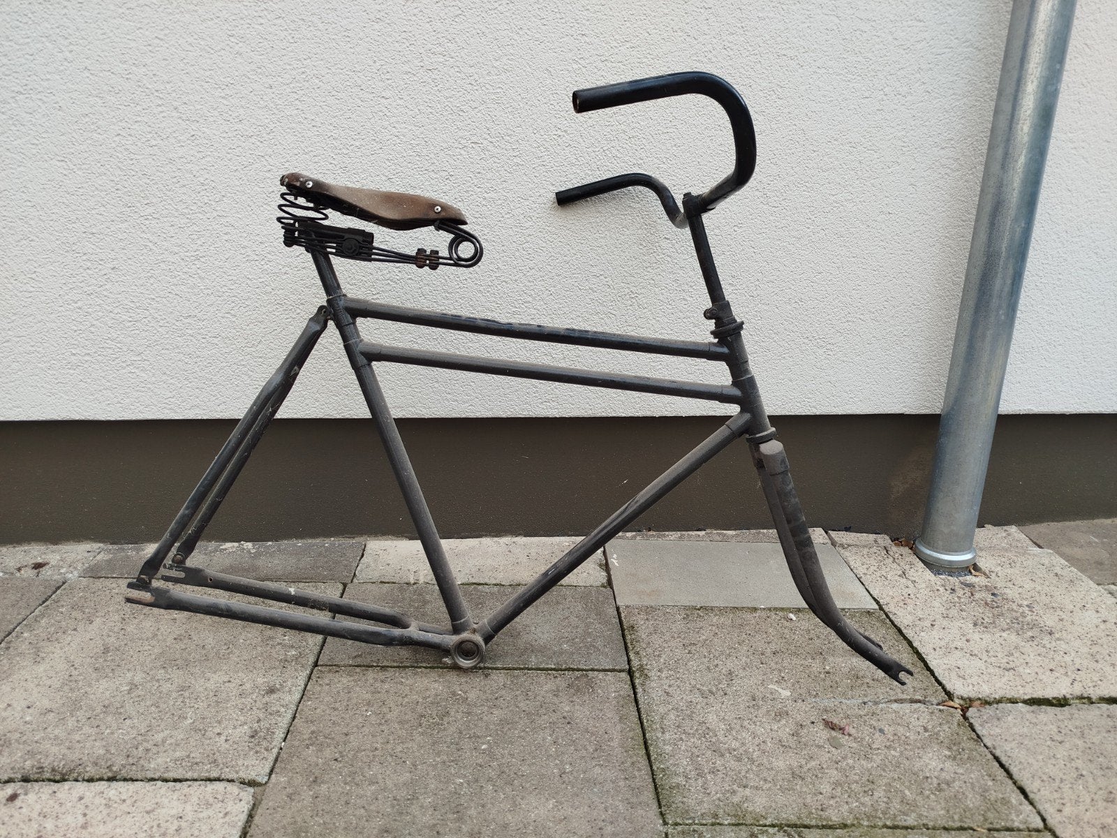 Gazelle bakkers fiets frame, Fietsen en Brommers, Fietsen | Oldtimers, Ophalen, Terugtraprem, Jaren '40, 55 tot 59 cm