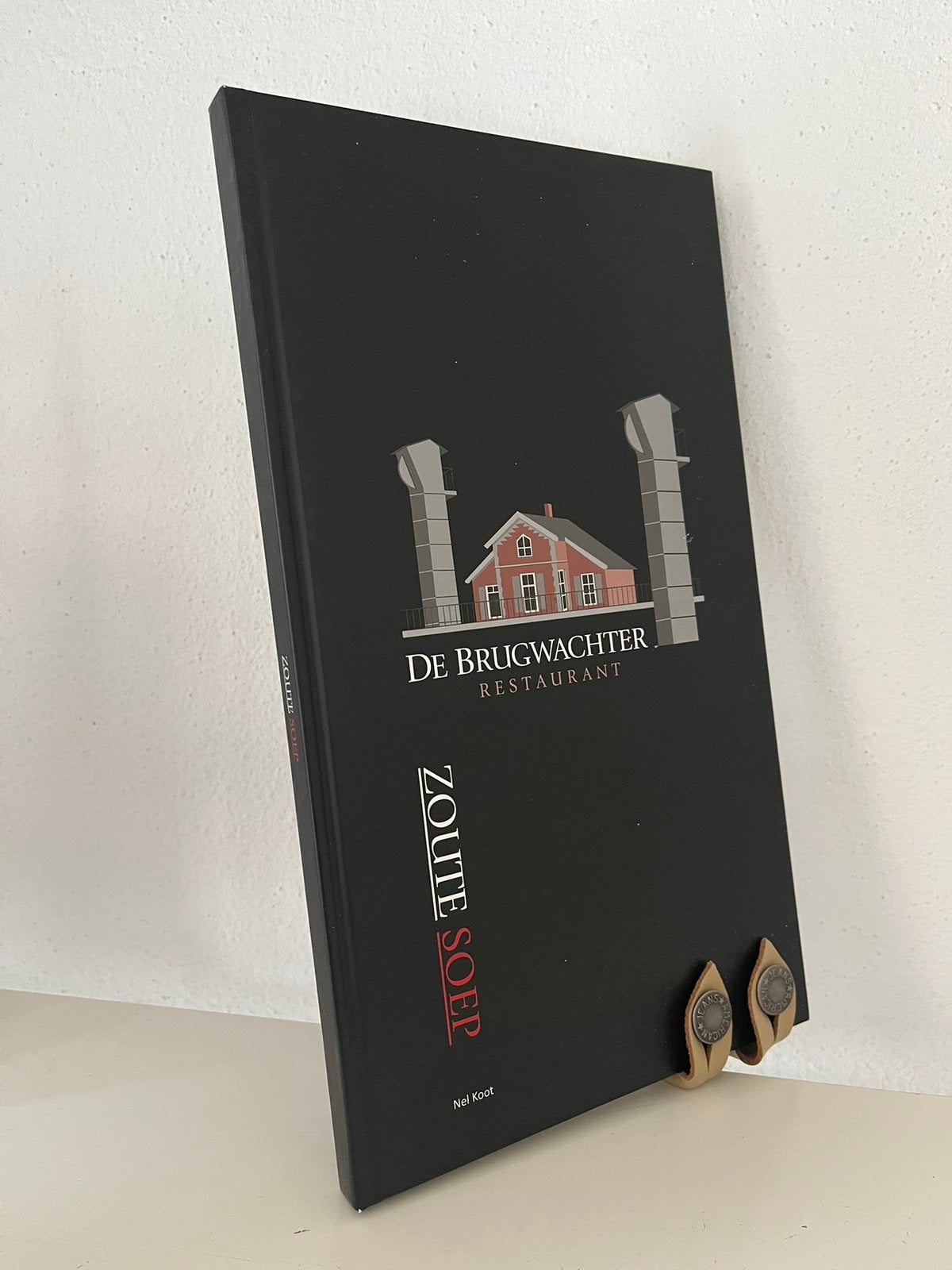 Zoute soep - restaurant De Brugwachter - Nel Koot Apeldoorn, Ophalen of Verzenden, Zo goed als nieuw