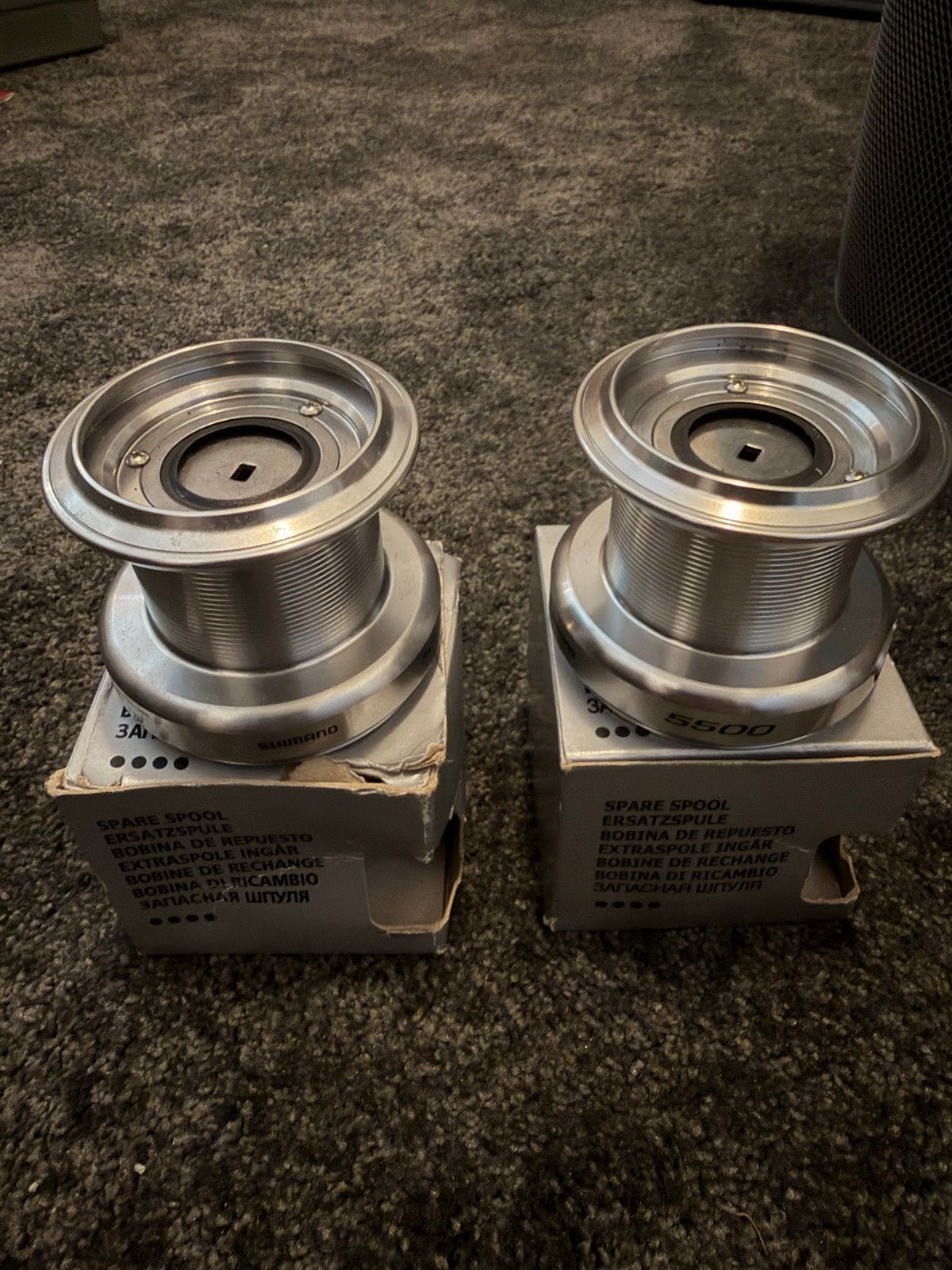 Shimano Ultegta Ci4 XTC 5500 Reserve Spoelen 2x, Ophalen of Verzenden, Nieuw, Molen