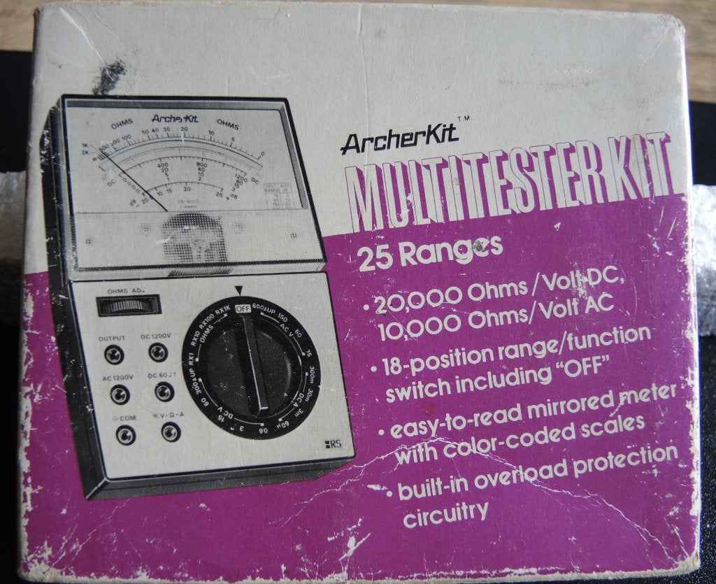 multimeter, Ophalen of Verzenden, Zo goed als nieuw, Multimeter