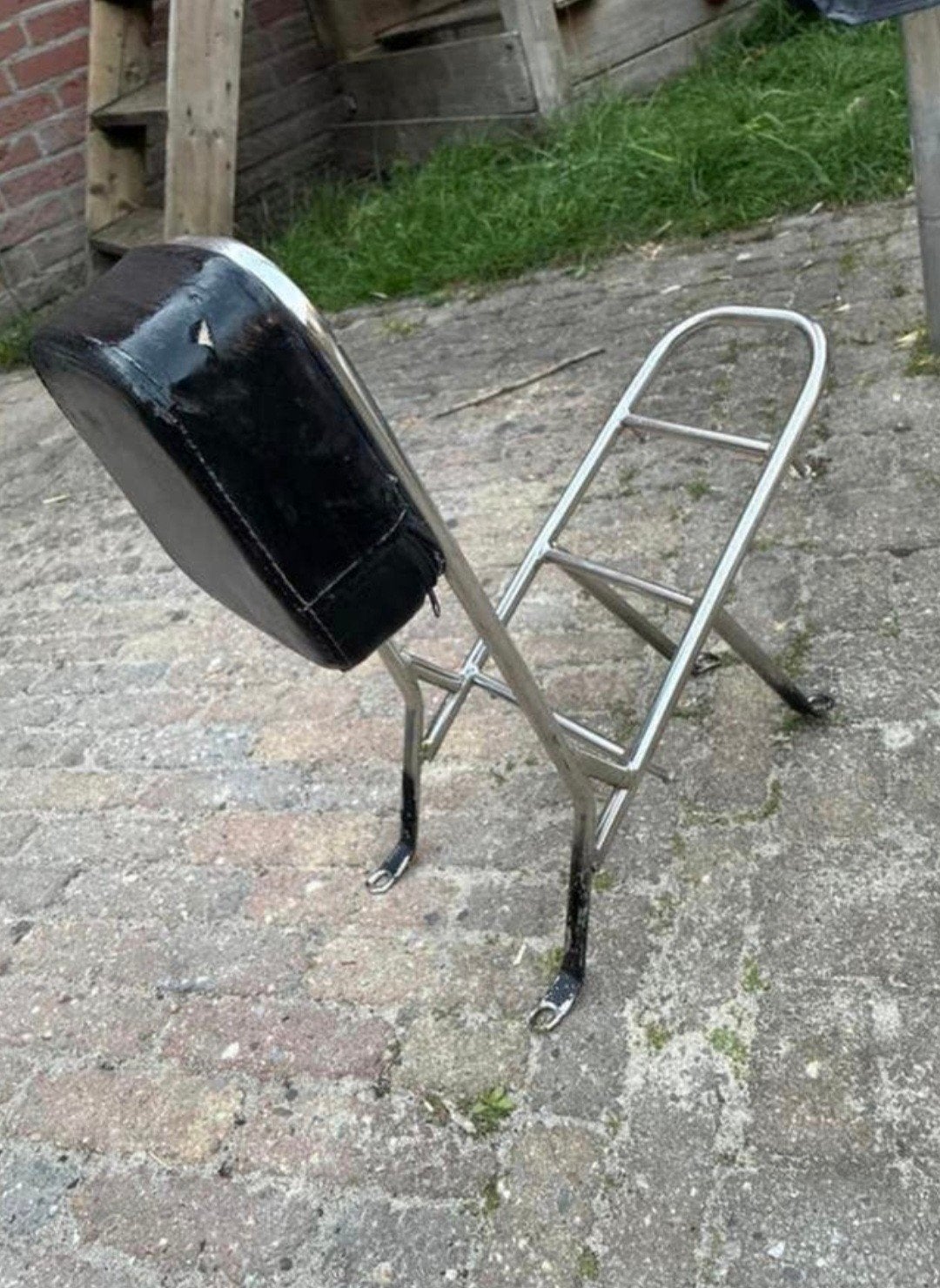 Retroscooter achterrek met rugsteun, Ophalen of Verzenden, Gebruikt, Overige typen, Overige merken