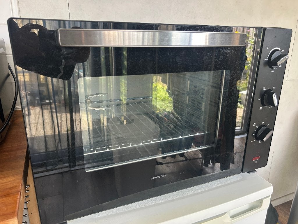 Inventum Oven, Ophalen, Minder dan 45 cm, Gebruikt, Hete lucht