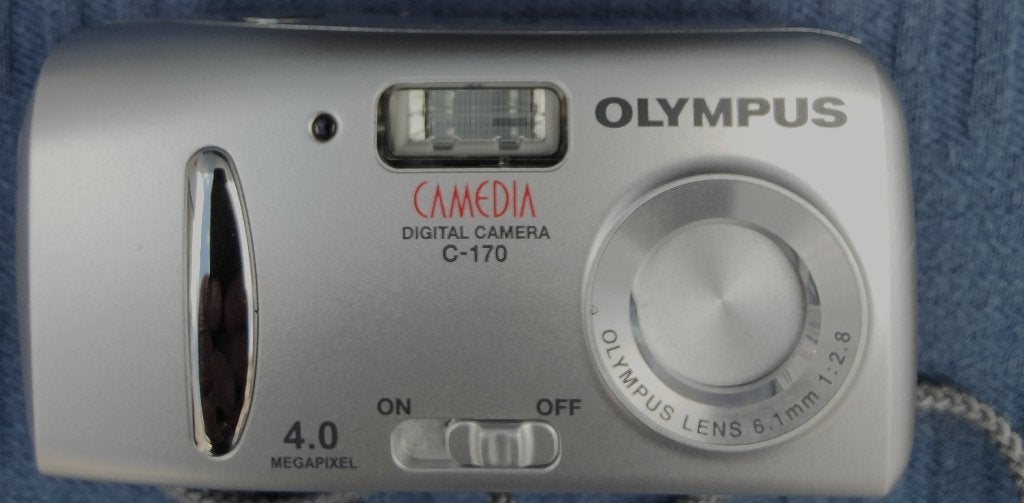 Camera van Olympus, Ophalen, 4 megapixels, Zo goed als nieuw, Olympus
