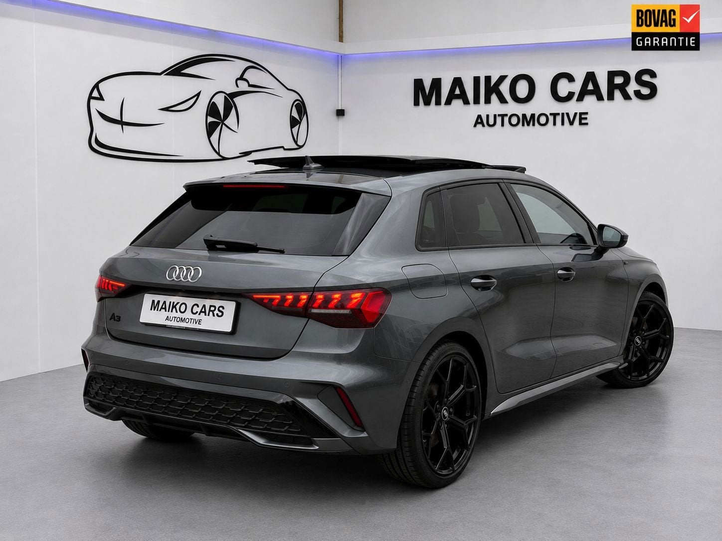 Audi A3 Sportback 35 TFSI S Edition 3x S-LINE |PANO| Matrix, Auto's, Dealer onderhouden, Gebruikt, Zwart, 150 pk