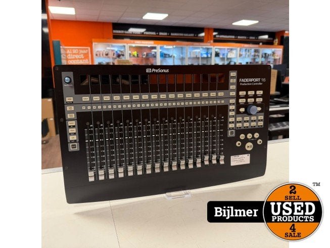 PreSonus FaderPort 16 Production Controller, PreSonus, Zo goed als nieuw, https://www.presonus.com/contact-us, 18011 Grand Bay Court, Baton Rouge, LA 70809, Verenigde Staten