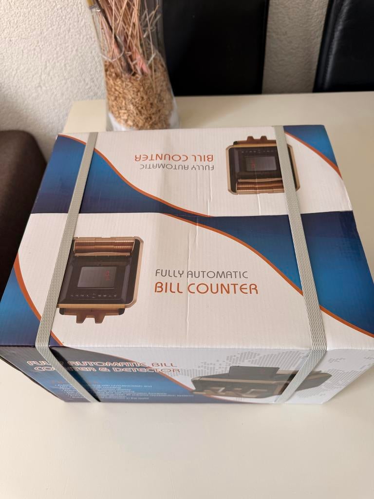 Geldtelmachine - Volautomatische biljet teller en detector, Ophalen of Verzenden