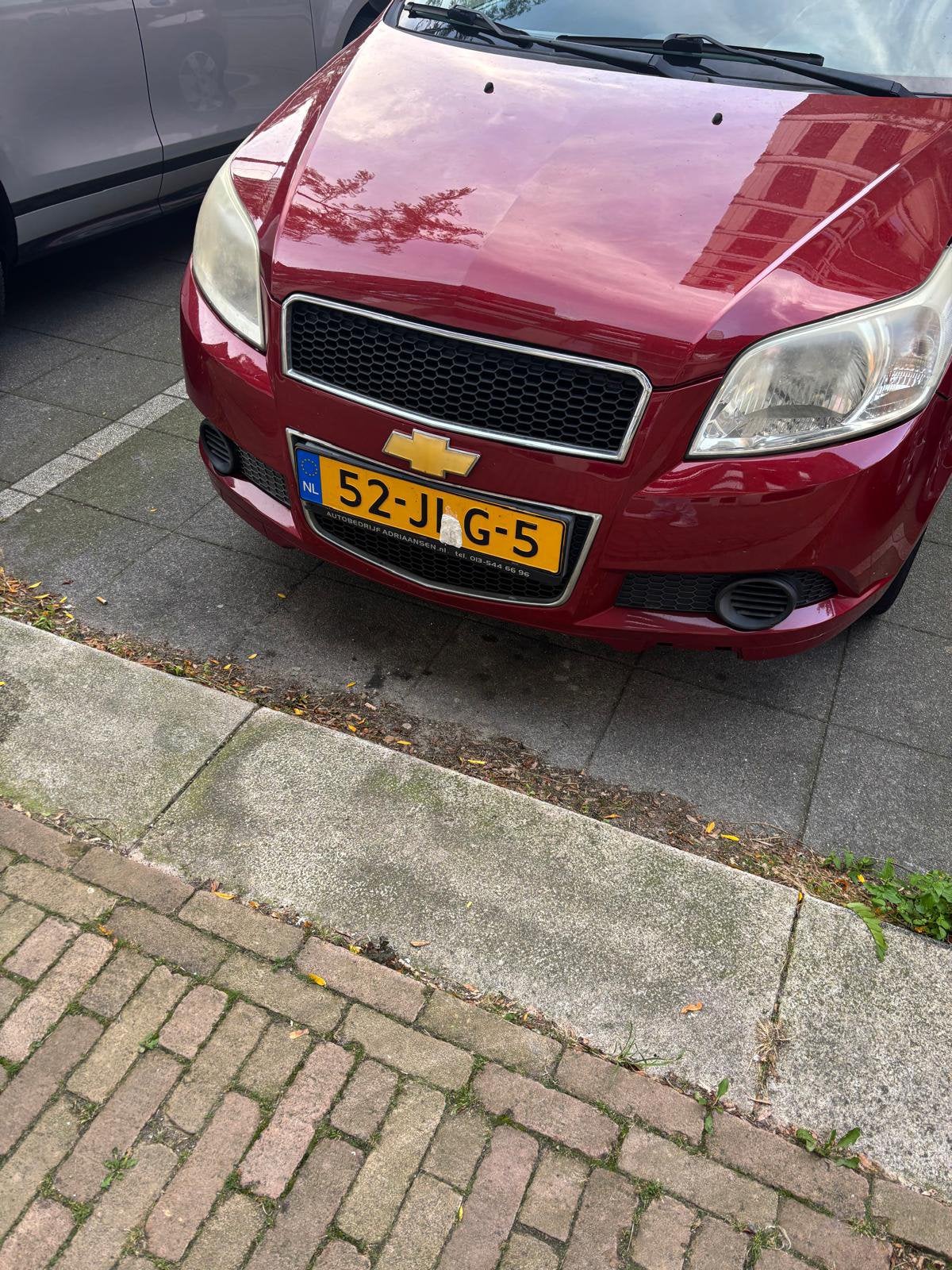 Chevrolet Aveo 1.2 16V 5D 2009 Rood, Voorwielaandrijving, 40 €/maand, Aveo, 4 cilinders