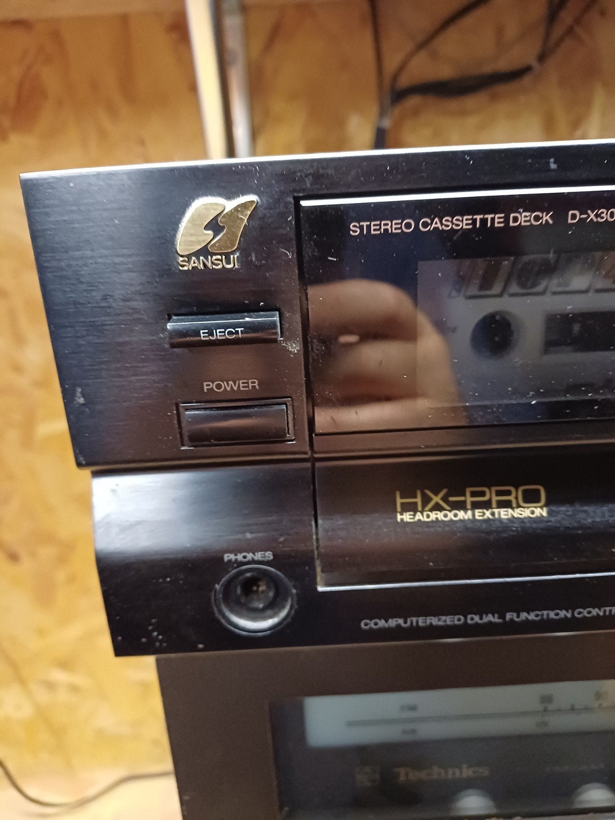 Sansui D-X301i stereo cassettedeck - Goede staat, werkt, Audio, Tv en Foto, Cassettedecks, Ophalen of Verzenden, Enkel, Overige merken