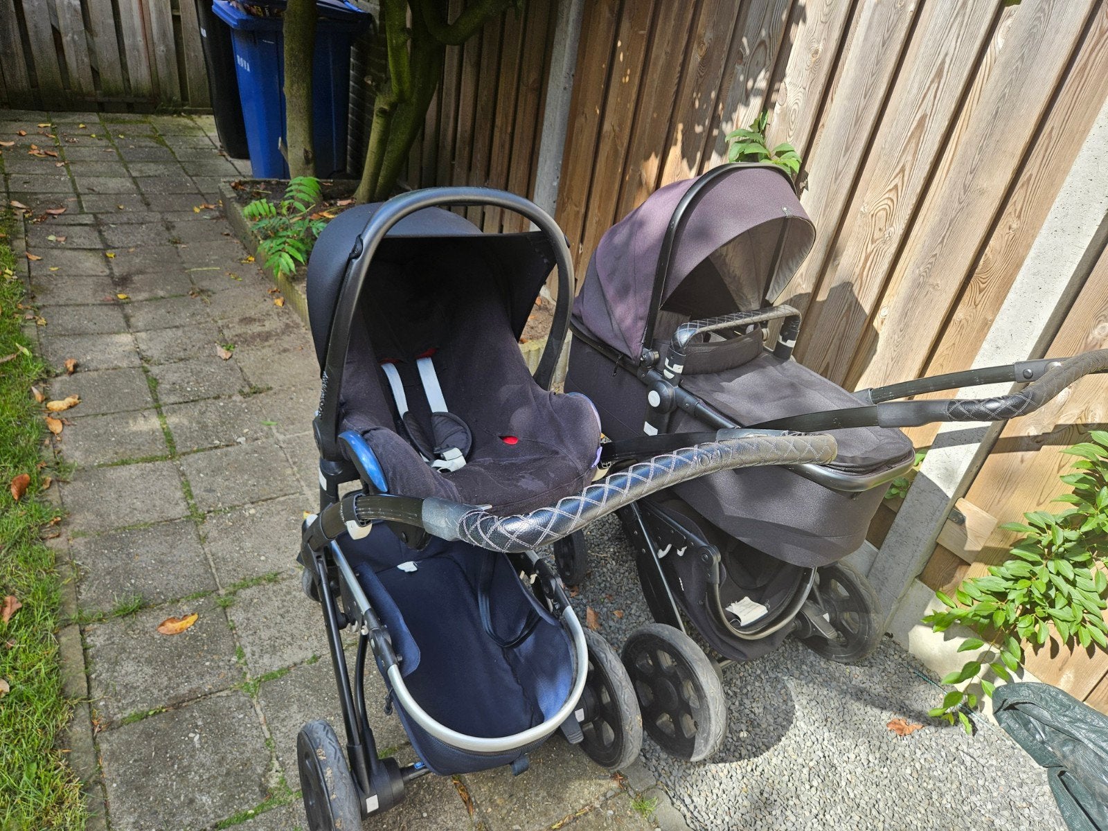 Joolz Geo met 2 onderstellen en Maxi-Cosi met isofix, Gebruikt, Combiwagen, Met autostoeltje, Ophalen