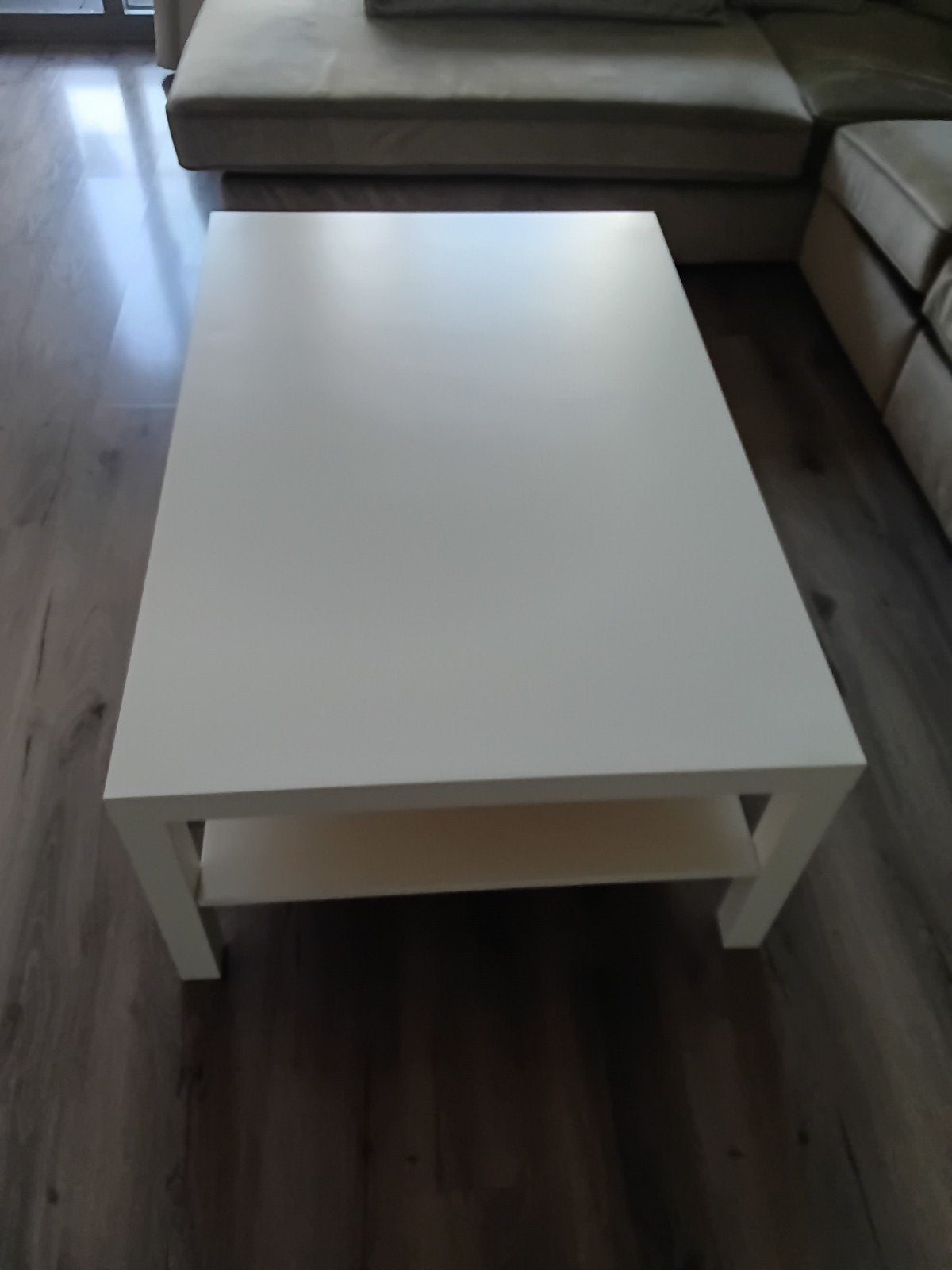 ikea witte salontafel, Huis en Inrichting, Ophalen, Gebruikt, 100 tot 150 cm, 50 tot 100 cm