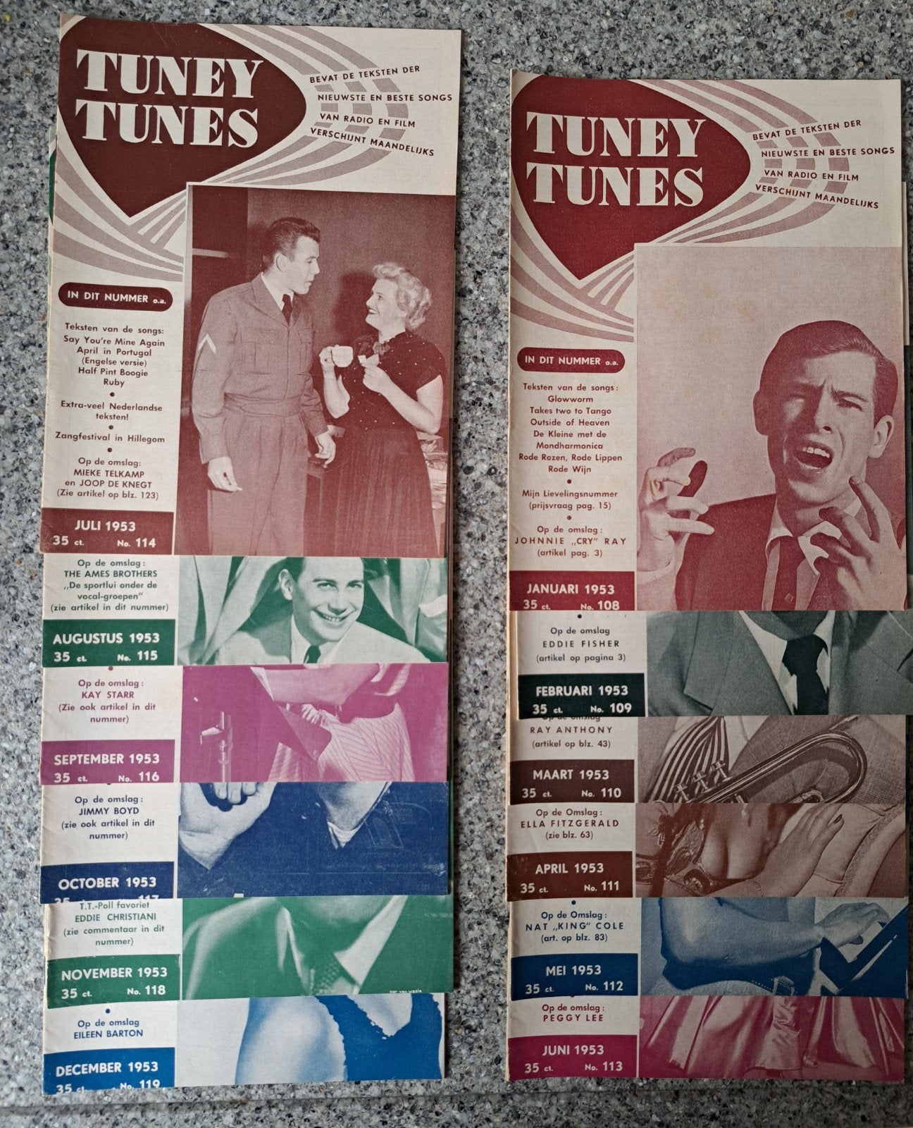 Complete jaargang Tuney Tunes 1953 in goede staat., Ophalen of Verzenden, Gelezen, Artiest
