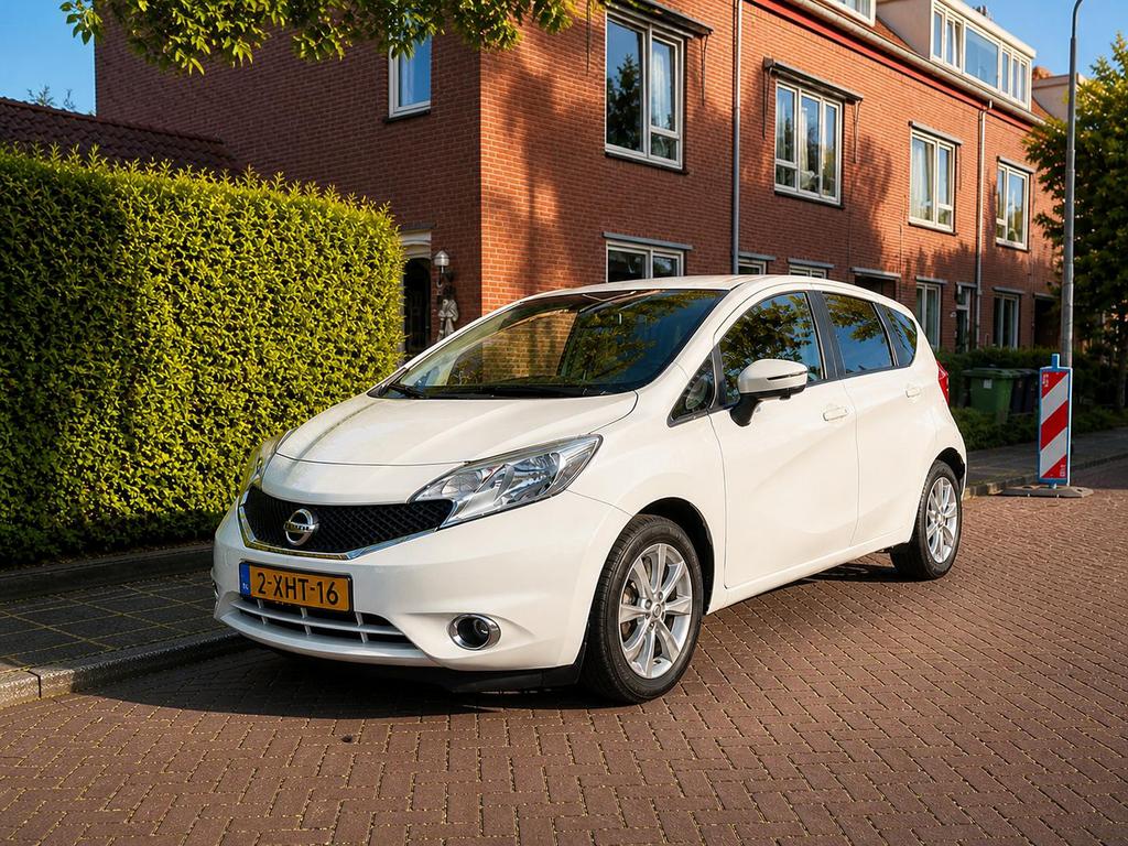 Nissan Note 1.2 Dig-s - CVT 2014 Wit, Auto's, Zwart, 1045 kg, 1198 cc, Bedrijf