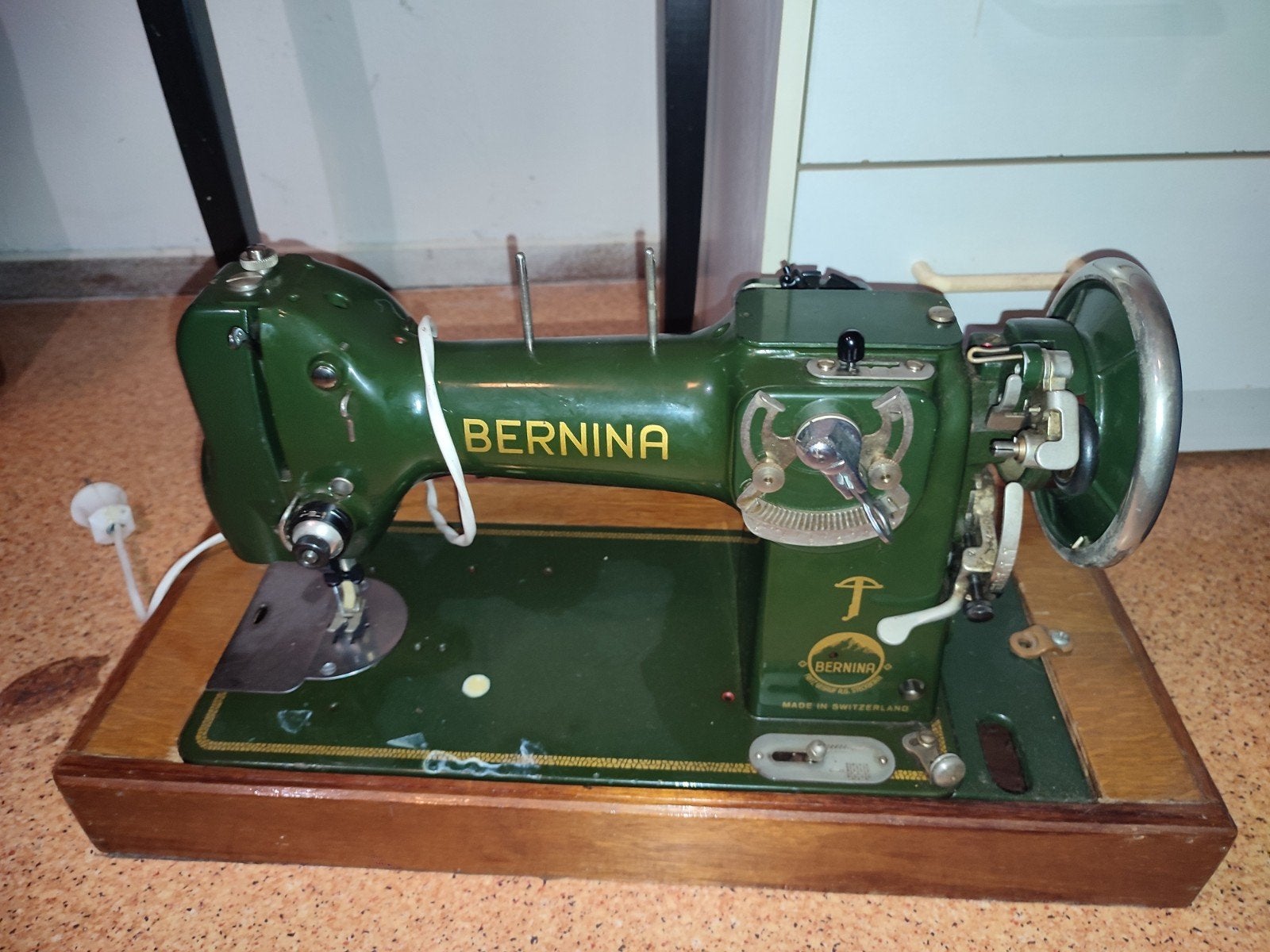 Bernina naaimachine - Vintage model, Ophalen, Gebruikt, Naaimachine, Bernina