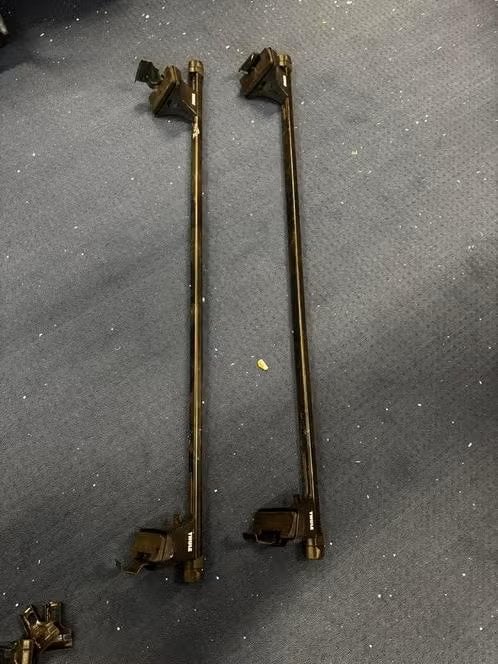 GEBRUIKT! Thule dakdragers lengte 140 cm €71,99, Auto diversen, Dakdragers, Ophalen of Verzenden, Gebruikt