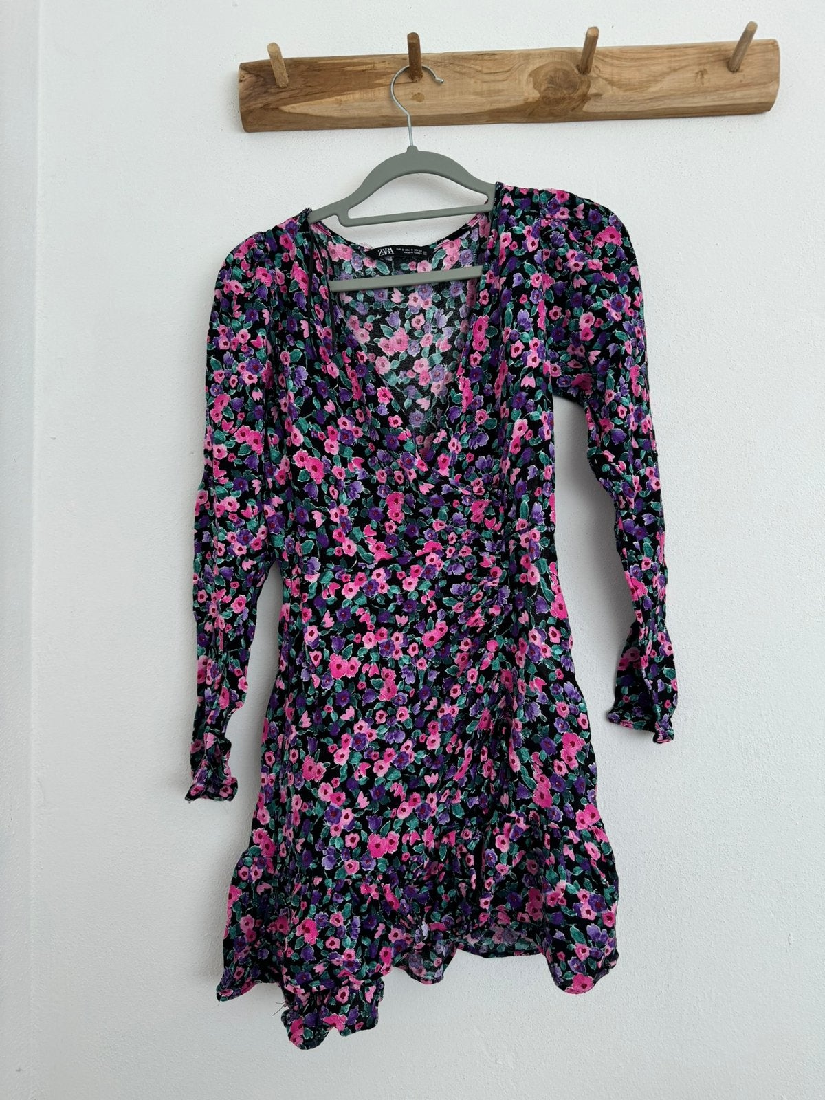 Zara Jurk, Kleding | Dames, Jurken, Ophalen of Verzenden, Zo goed als nieuw, Roze, Maat 36 (S)
