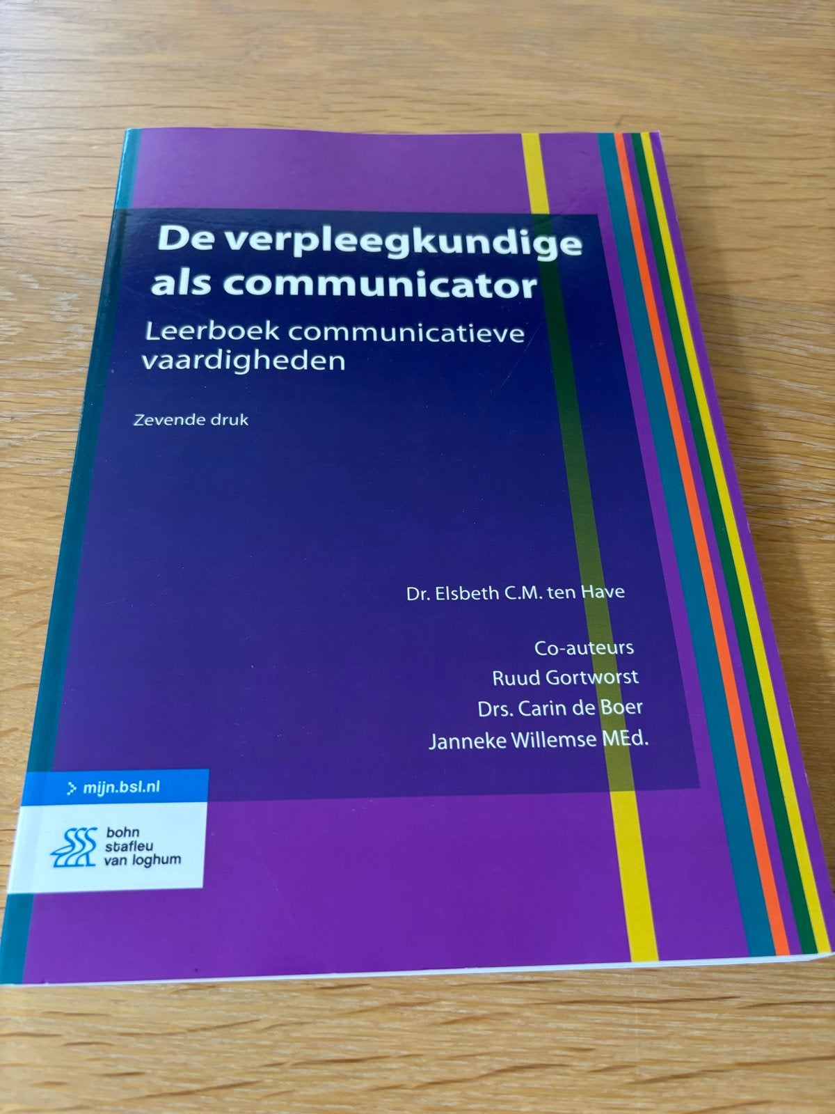 De verpleegkundige als communicator - HBO 1e jaar, Ophalen of Verzenden, Zo goed als nieuw, HBO