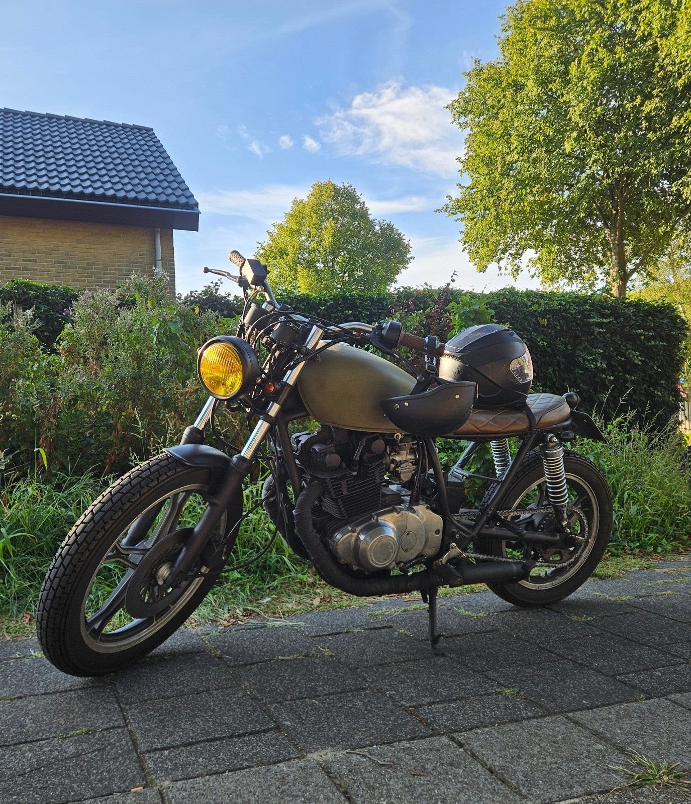 Suzuki GS450L 1988 tracker brat cafe racer chopper, Motoren, Particulier