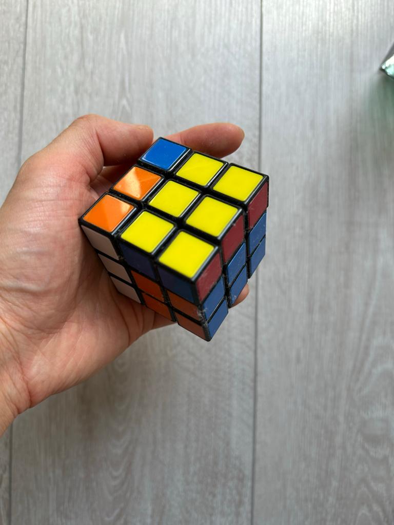 Rubiks Kubus - Klassieke Puzzel, Ophalen of Verzenden, Gebruikt