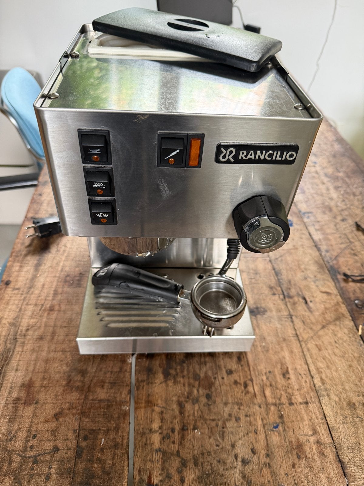 Rancilio Silvia - Revisie nodig, verwarmingselement defect, Witgoed en Apparatuur, Koffiezetapparaten, Stoompijpje, Espresso apparaat
