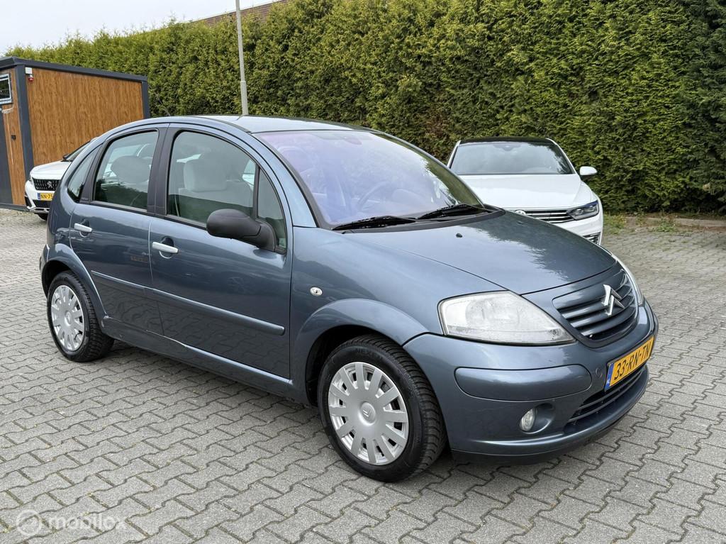 Citroen C3 1.4i Exclusive Automaat Airco Nieuwe Apk, Bedrijf, Startonderbreker, Zilver of Grijs, 1176 kg
