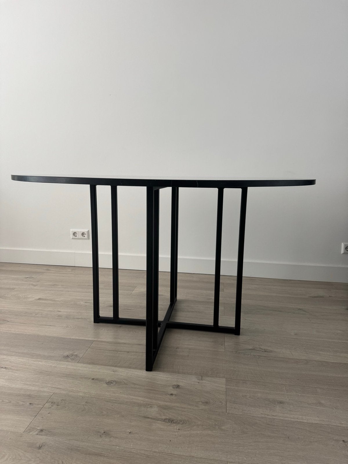 Table du Sud eettafel, 130cm diameter, bon aanwezig, 100 tot 150 cm, Rond, Ophalen of Verzenden, Zo goed als nieuw