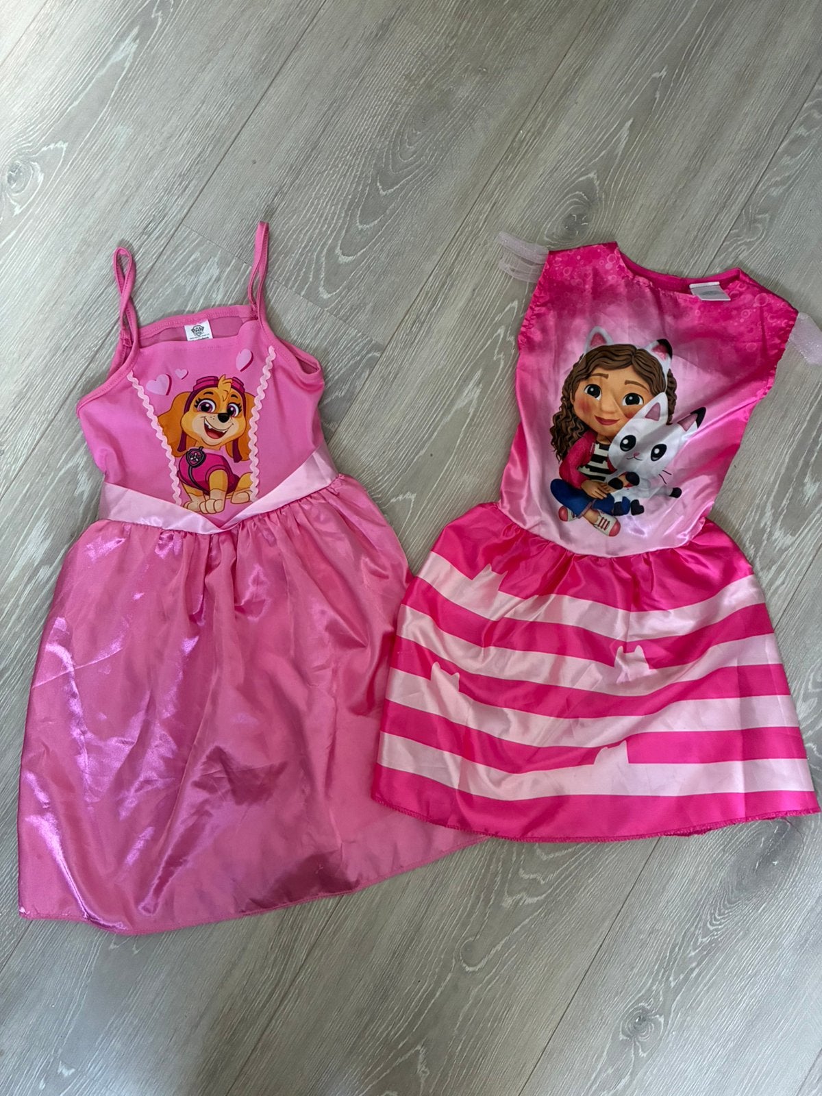Verkleedjurkjes Gabbys Poppenhuis en Skye, Kinderen en Baby's, Carnavalskleding en Verkleedspullen, Ophalen of Verzenden, Zo goed als nieuw
