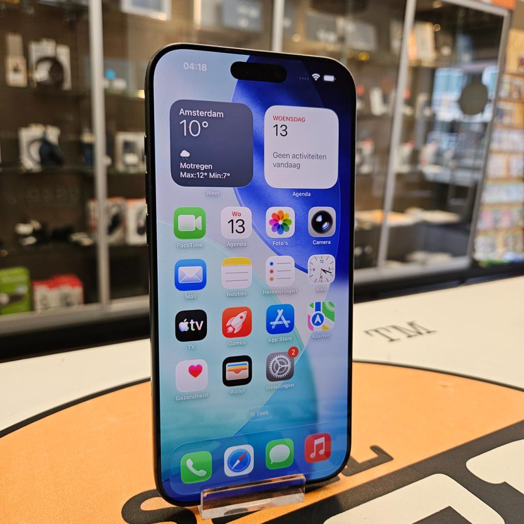 iPhone 17 Pro Max 256GB Deep Blue - Accu 100% - Topstaat, Telecommunicatie, Mobiele telefoons | Apple iPhone, Apple, Zo goed als nieuw