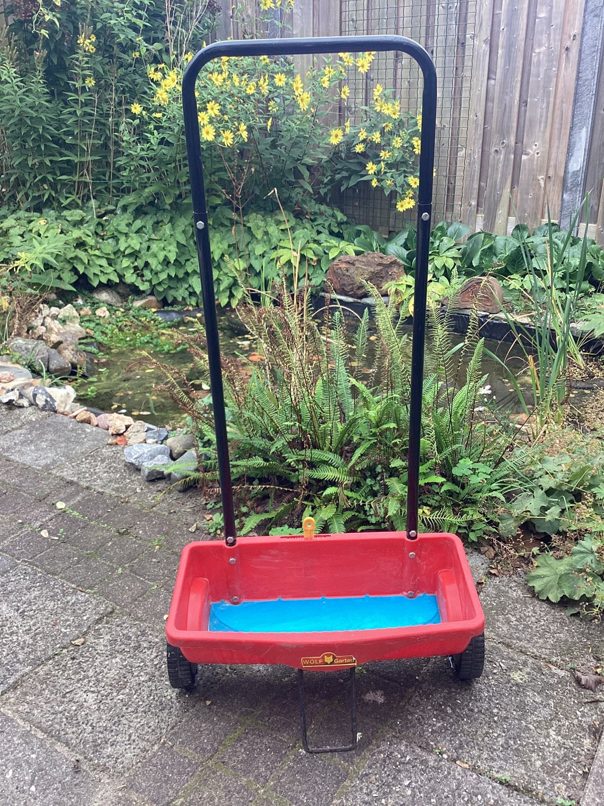 Wolf Garten Strooiwagen WE 330, Ophalen, Gebruikt
