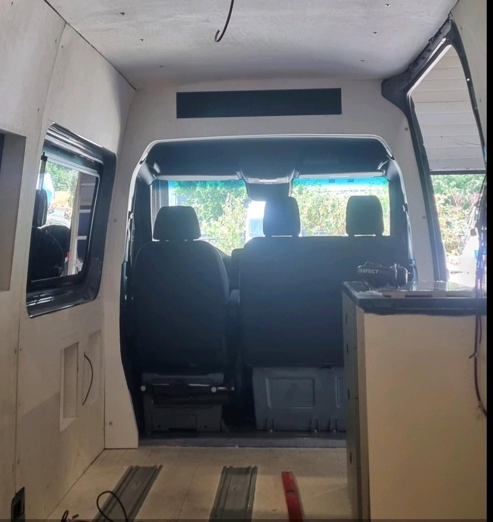 Van 2 pers bank naar stoel ombouw, Ophalen