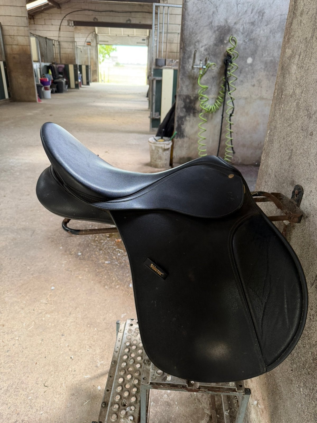 Wintec zadel 18inch, Ophalen, Zo goed als nieuw, Recreatie, XL (18 inch of meer)