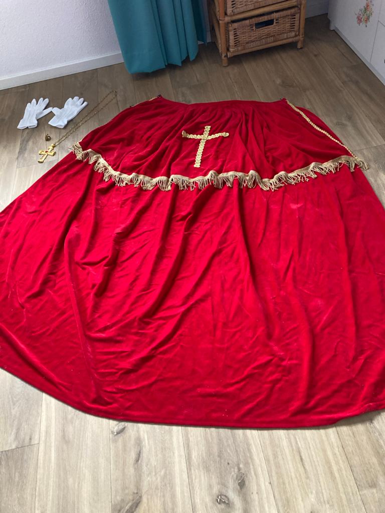 Sinterklaas mantel, Diversen, Sinterklaas, Ophalen of Verzenden, Zo goed als nieuw