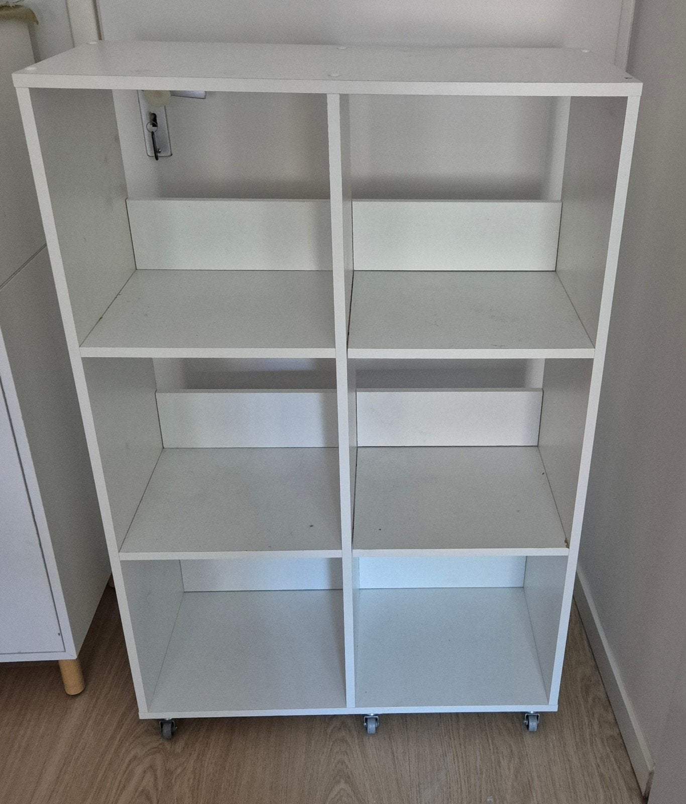 Witte kast voor inloopkast - 107x74 cm, Huis en Inrichting, Kasten | Overige, Ophalen, Gebruikt