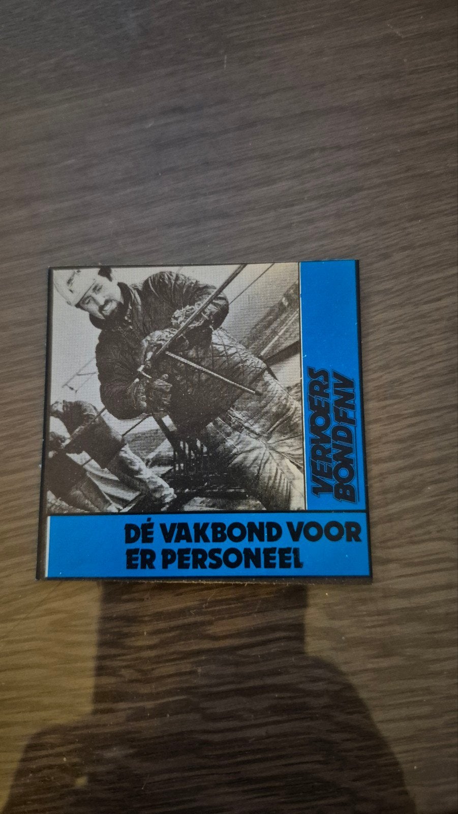 Sticker Vervoersbond FNV - De Vakbond voor Personeel, Verzamelen, Ophalen of Verzenden, Zo goed als nieuw, Overige typen