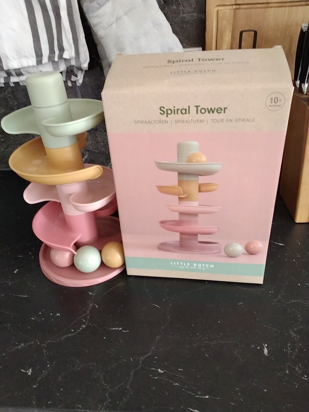 Little Dutch Spiraaltoren met ballen, Kinderen en Baby's, Speelgoed | Babyspeelgoed, Ophalen, Zo goed als nieuw, Overige typen