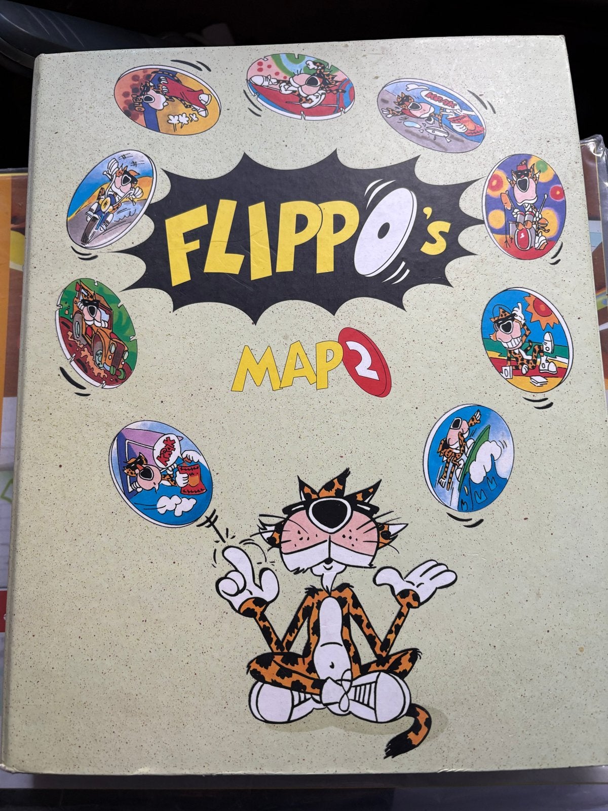 Flippo's Map 2 met Chester Cheetos Flippo's, Ophalen of Verzenden, Chester Cheetos, Map, Album of Poster, Met verzamelmap(pen)