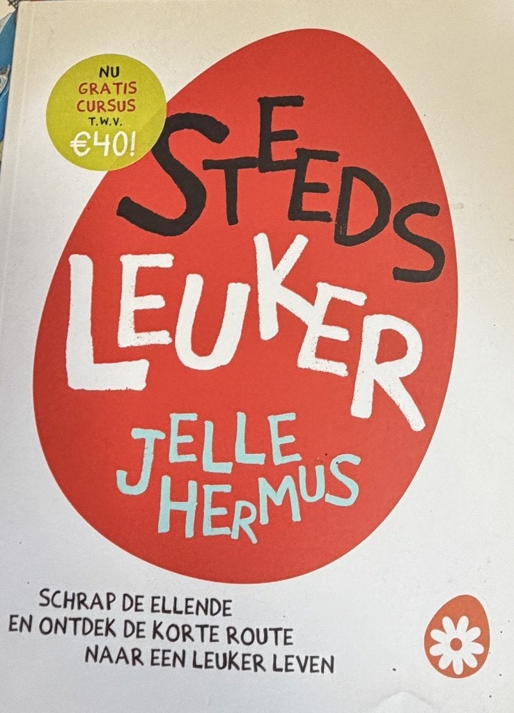 Jelle Hermus Steeds leuker, Verzenden, Zo goed als nieuw, Overige onderwerpen, Achtergrond en Informatie