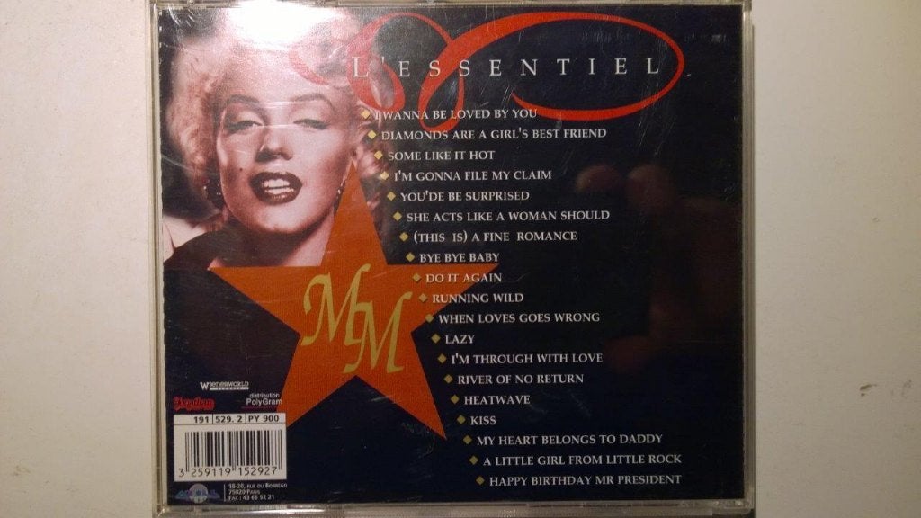 Marilyn Monroe - L'essentiel, Ophalen of Verzenden, Zo goed als nieuw, Jazz, Album