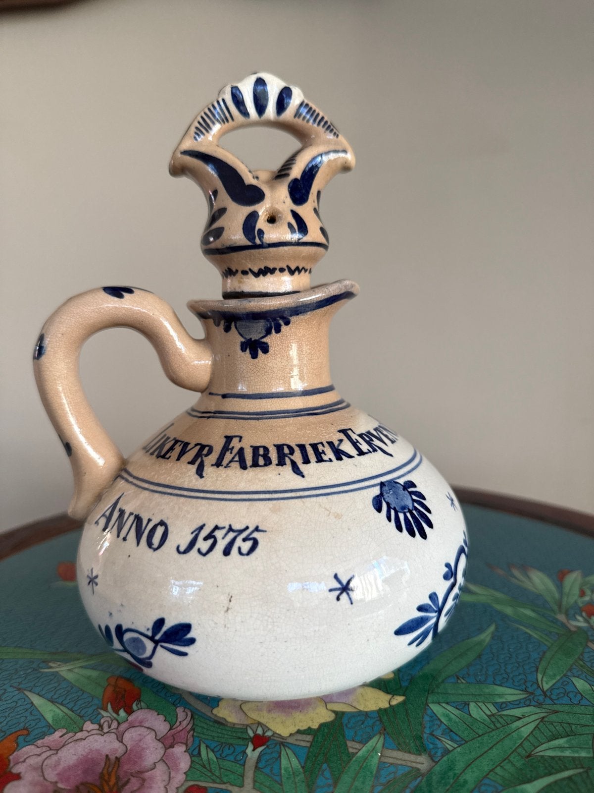 Antieke Lucas Bols Delftse Jeneverkruik Anno 1575, Ophalen of Verzenden