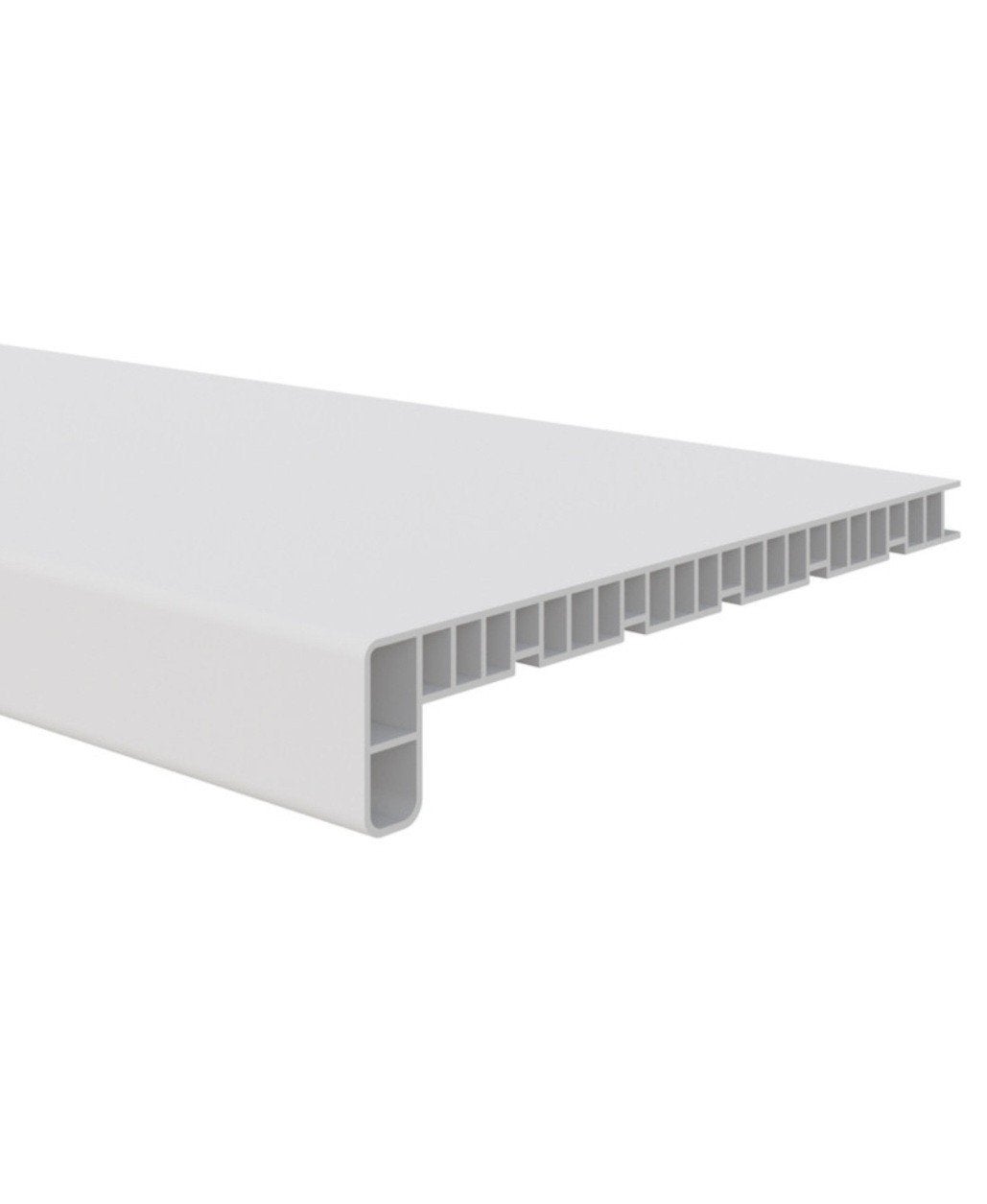 Milinboard Type B kunststof vensterbank 30cm breed wit 6mete, Doe-het-zelf en Verbouw, Kunststof, Vensterbanken, Nieuw, Ophalen of Verzenden