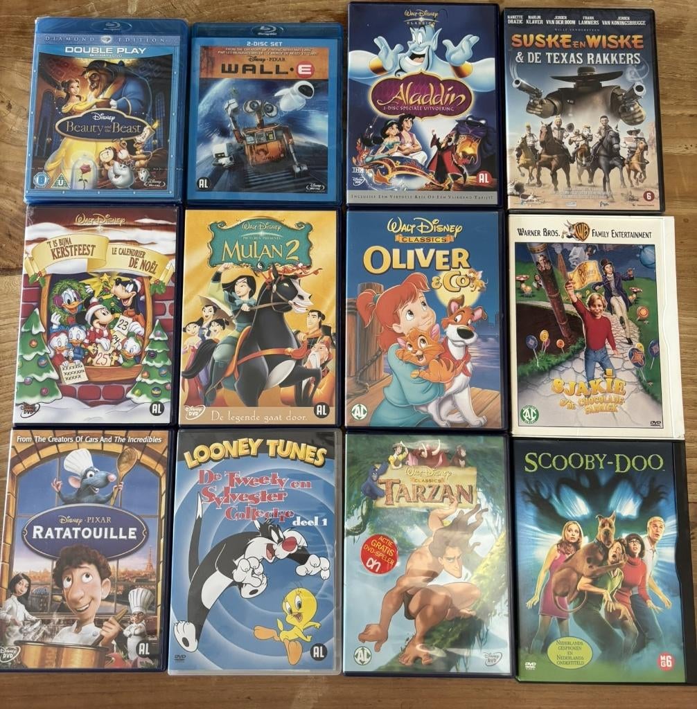 Grote kinderfilms & series collectie te koop, Alle leeftijden, Overige genres, Ophalen of Verzenden, Zo goed als nieuw