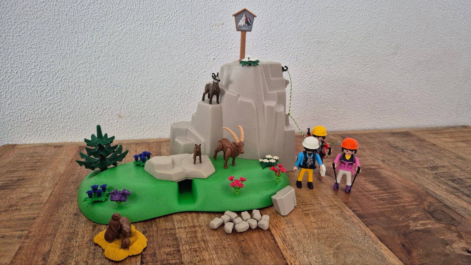 Playmobil Country 5423 Bergbeklimmen - Zo goed als nieuw, Complete set, Overige typen, Ophalen of Verzenden, Zo goed als nieuw