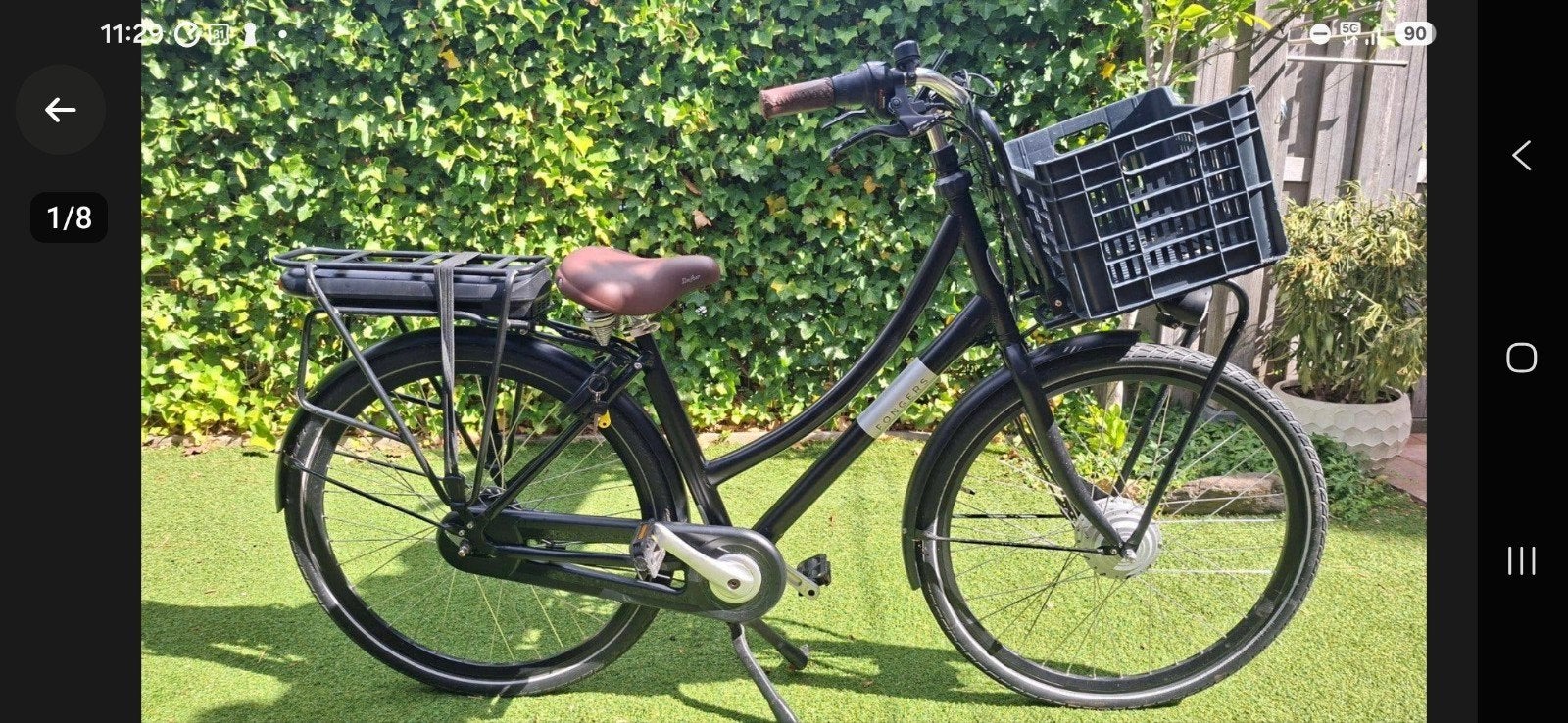 Fongers E-Transporter N7 Dames E-bike 48 540Wh, 47 tot 51 cm, Ophalen, Overige merken