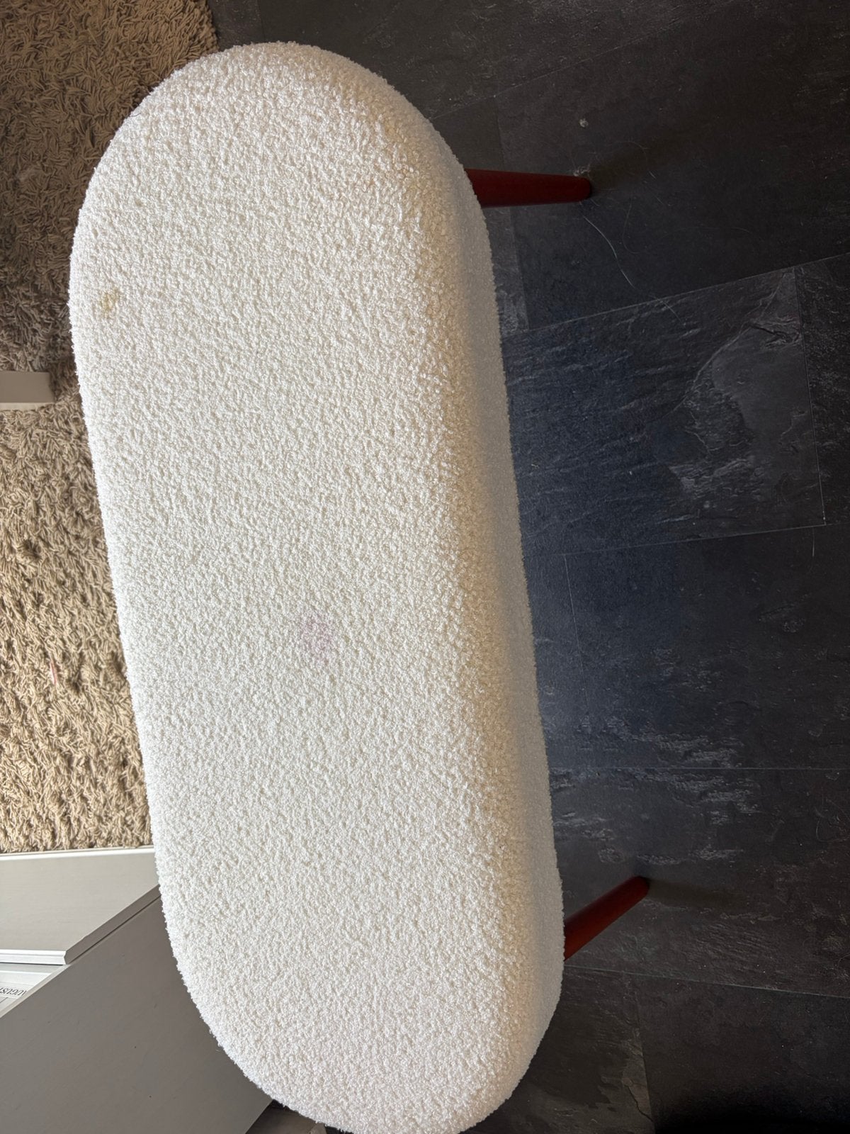 Teddy bankje, Huis en Inrichting, Ophalen, Teddy, 100 tot 125 cm, Zo goed als nieuw