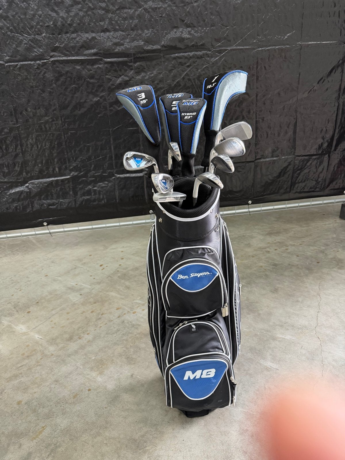 Ben Sayers M8 gebruikte Golfset met Tas - Complete Set, Sport en Fitness, Ophalen, Gebruikt, Set, Overige merken