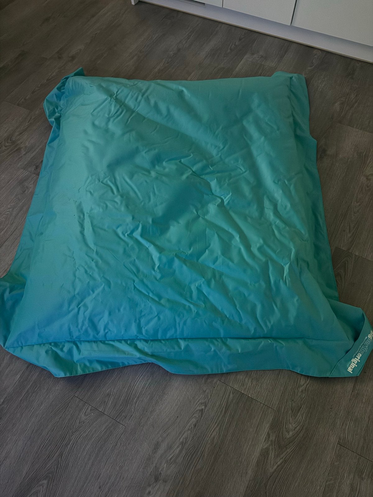 Big Bertha Original Zitzak XXL Aqua - Zo goed als nieuw, Ophalen, Zo goed als nieuw, Blauw, Zitzak