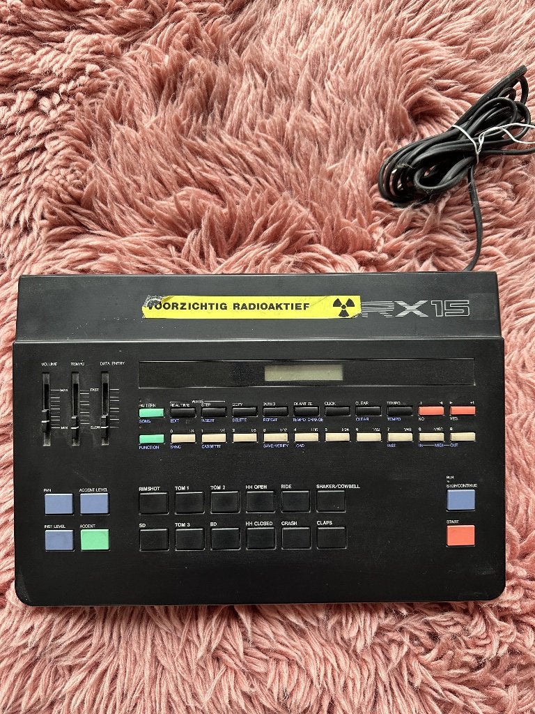 Yamaha RX15 – Vintage Drumcomputer, Muziek en Instrumenten, Drumcomputers, Ophalen, Gebruikt, Yamaha