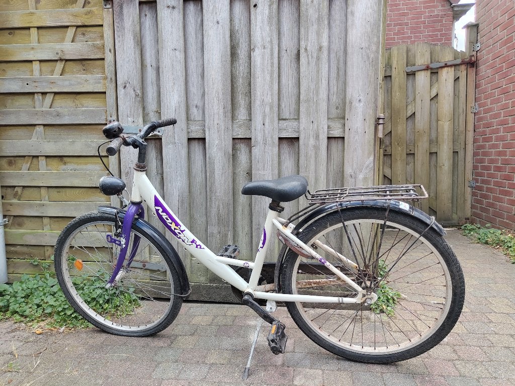 meisjesfiets 24 inch, Handrem, Ophalen, Overige merken, Gebruikt