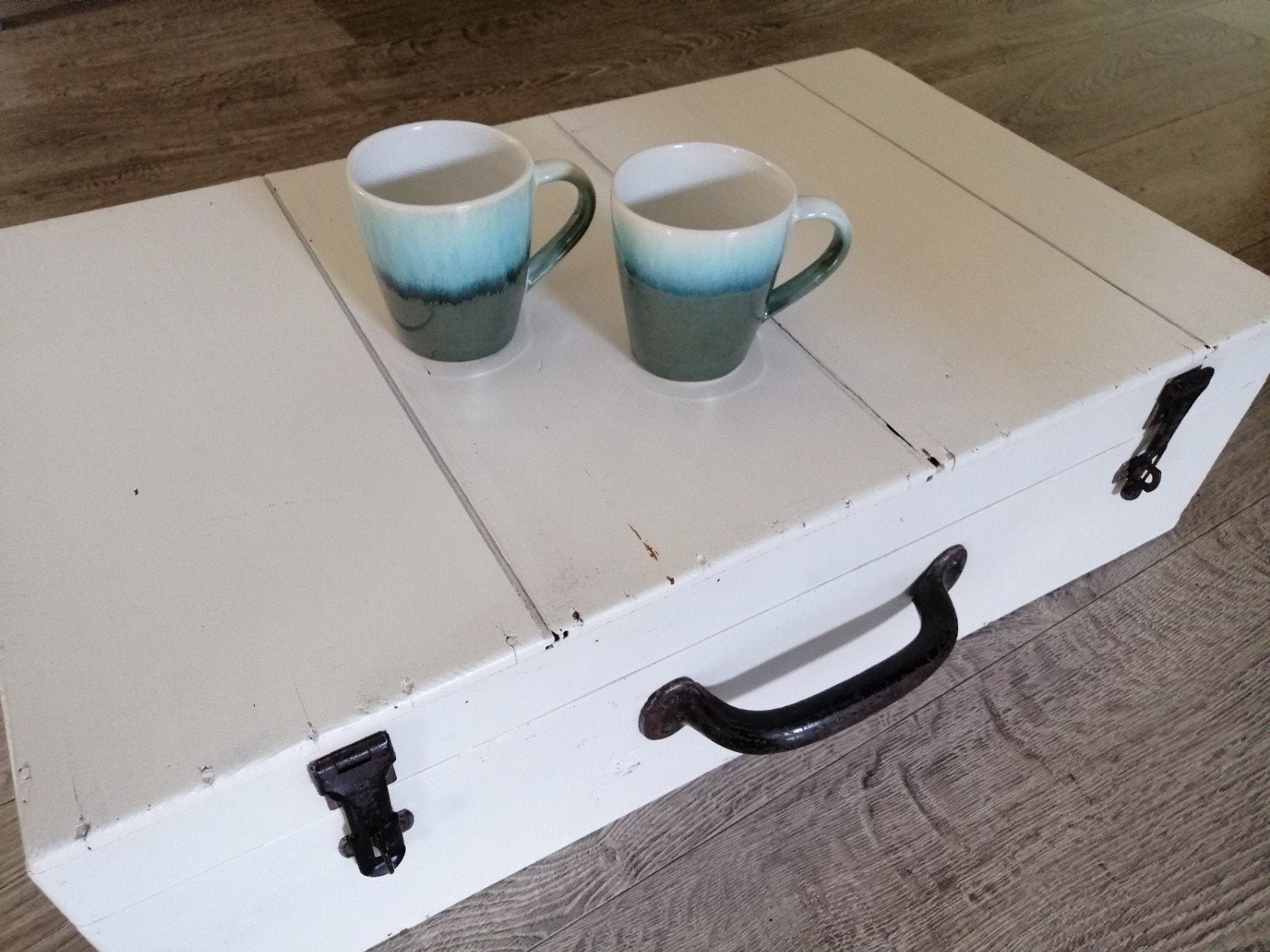 Houten koffer, Ophalen, Minder dan 50 cm